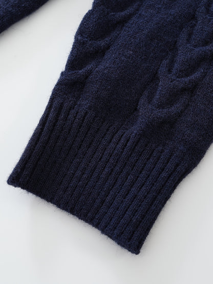 Nolan | Męski sweter z żakardowym wzorem