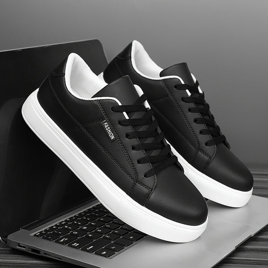 Nolan | Lekkie Skórzane Sneakersy
