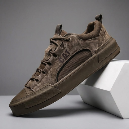 UrbanEdge | Skórzane Sneakersy Dzienne