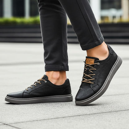 Mazzarini | Włoskie Skórzane Sneakersy