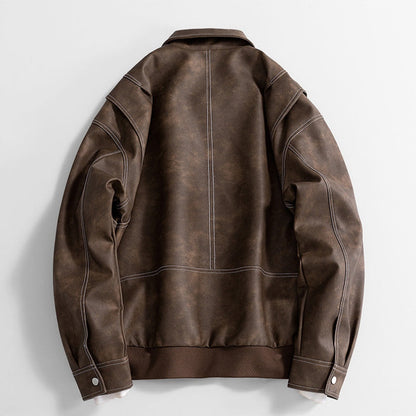 Benson | Kurtka Bomber ze Skóry