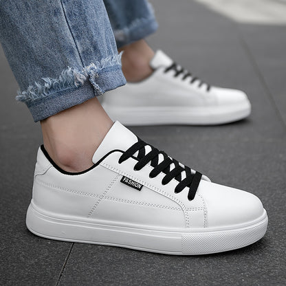 Nolan | Lekkie Skórzane Sneakersy