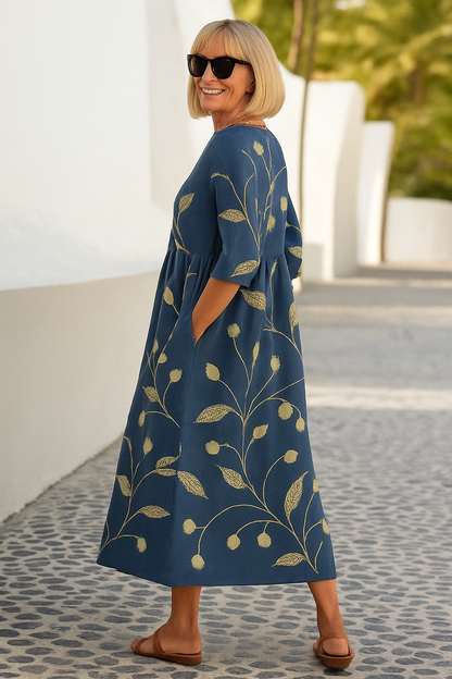 Eliza | Sukienka Midi Relaxed