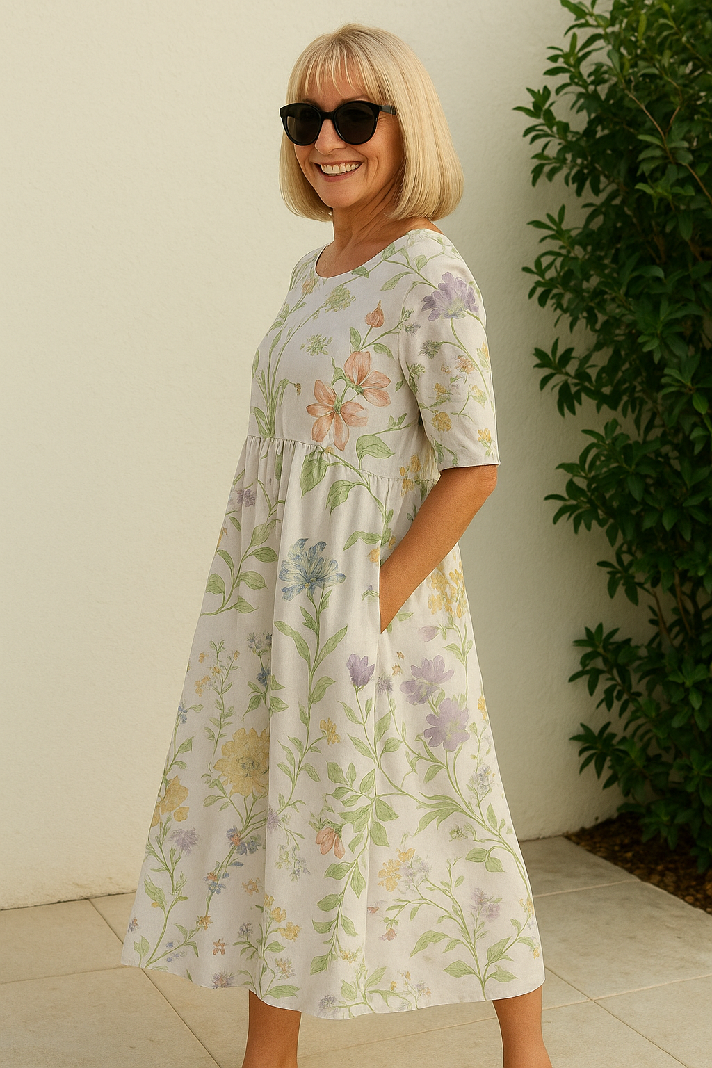 Eliza | Sukienka Midi Relaxed