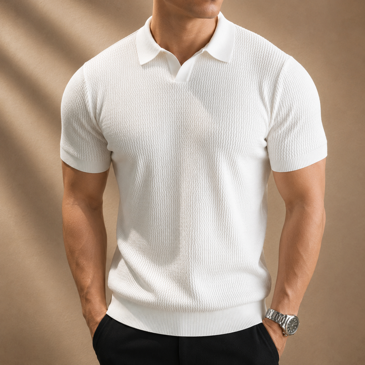 Roland | Dzianinowa Koszulka Polo