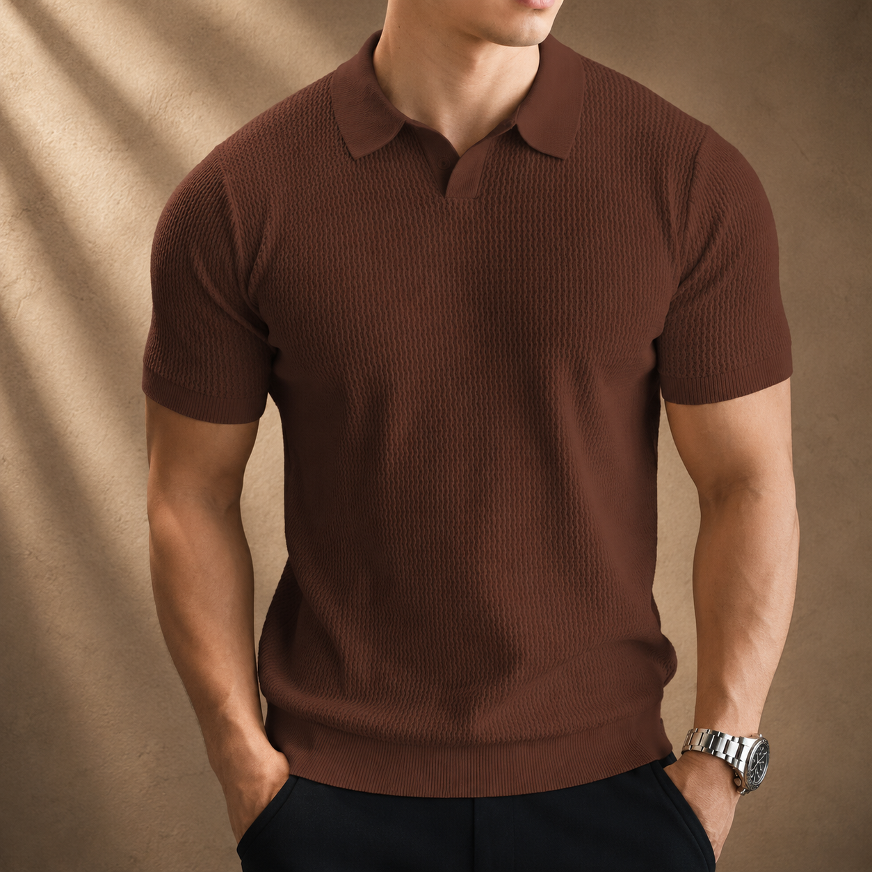 Roland | Dzianinowa Koszulka Polo