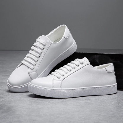 Alviro | Włoskie Skórzane Sneakersy
