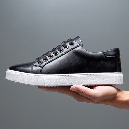 Alviro | Włoskie Skórzane Sneakersy