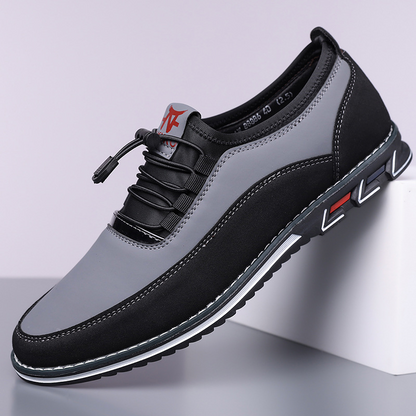 Lavio | Wygodne Skórzane Sneakersy