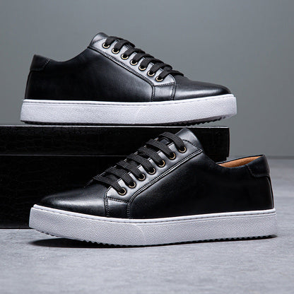 Alviro | Włoskie Skórzane Sneakersy