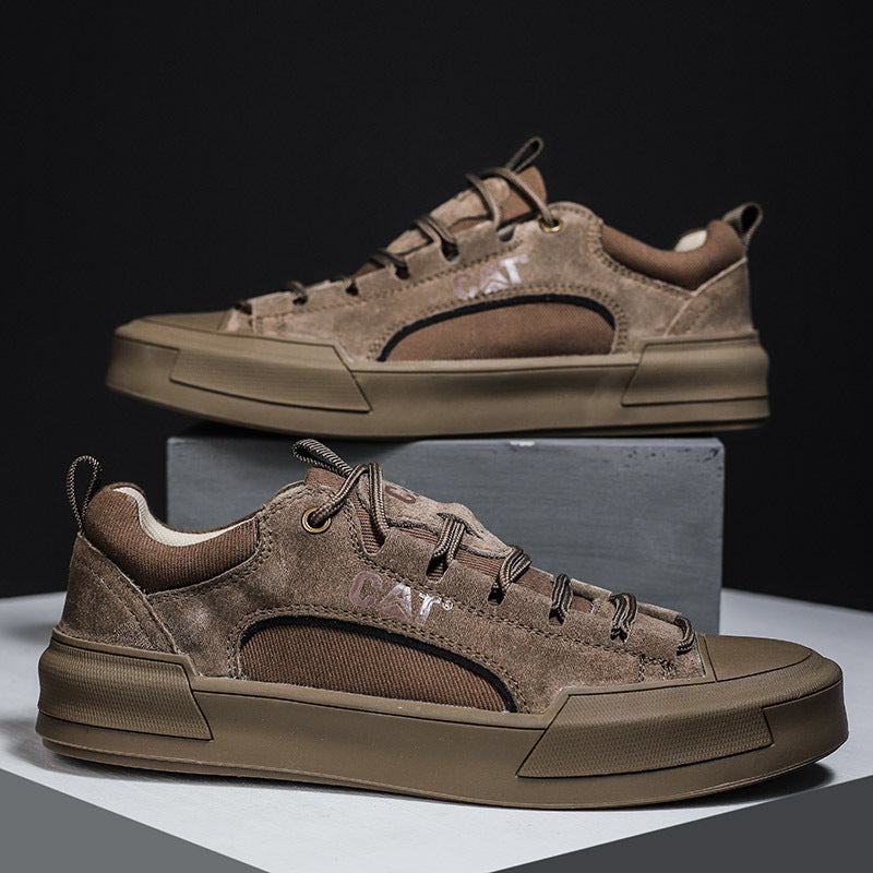 UrbanEdge | Skórzane Sneakersy Dzienne