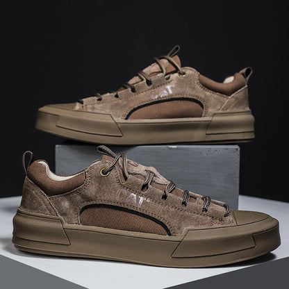 UrbanEdge | Skórzane Sneakersy Dzienne