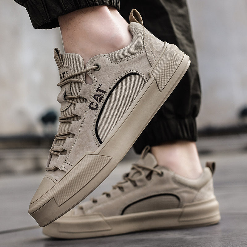 UrbanEdge | Skórzane Sneakersy Dzienne