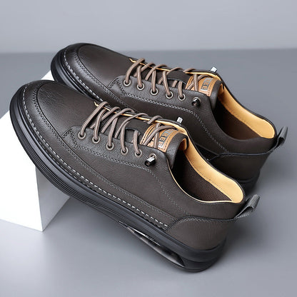 Carson | Amortyzowane Skórzane Sneakersy