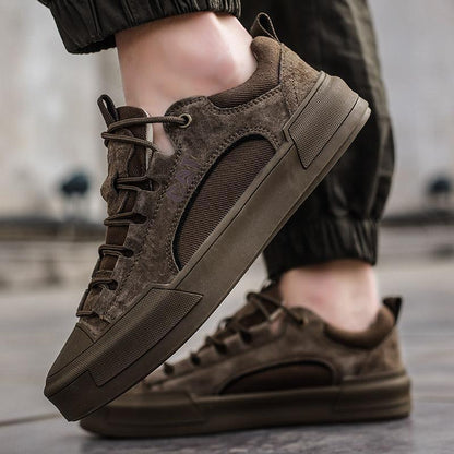 UrbanEdge | Skórzane Sneakersy Dzienne