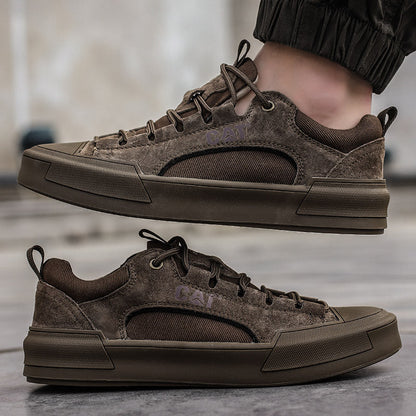 UrbanEdge | Skórzane Sneakersy Dzienne