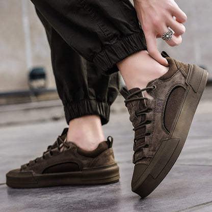 UrbanEdge | Skórzane Sneakersy Dzienne