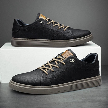 Oskar | Skórzane Sneakersy Premium