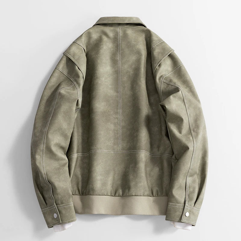 Benson | Kurtka Bomber ze Skóry