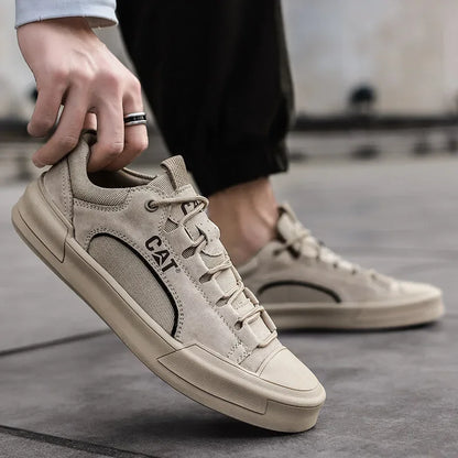 UrbanEdge | Skórzane Sneakersy Dzienne