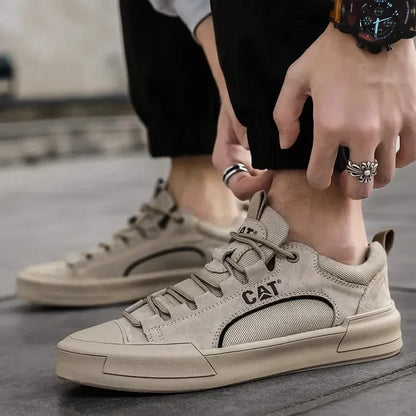 UrbanEdge | Skórzane Sneakersy Dzienne