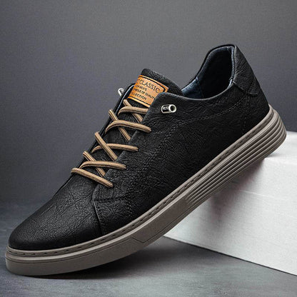 Mazzarini | Włoskie Skórzane Sneakersy